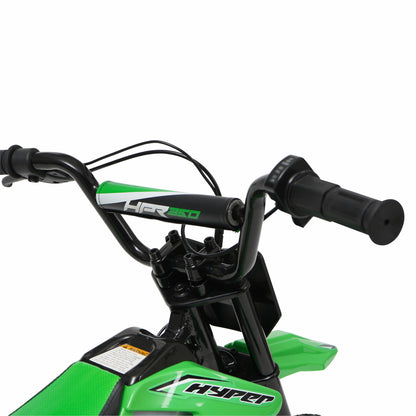 HPR 350 Dirt Bike 24 Volt Electric Motorcycle in Green